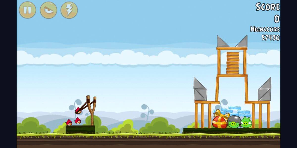 Angry Birds Mobile Gameplay Angry Birds Mobile Gameplay